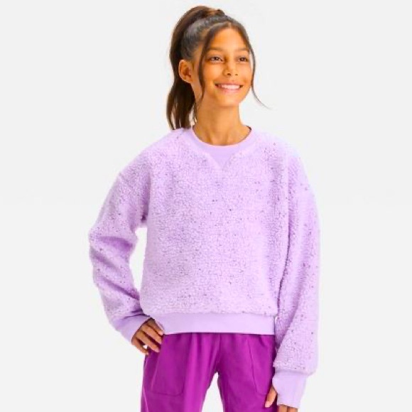 Cute Purple Sweater for girls by All in motion 😍 - Picture 1 of 4